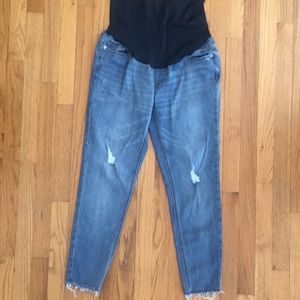 Time And Tru Distressed Maternity Jeans Size 4-6